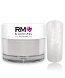 Buy White Metallic Acrylic Color Powder for Nail Designs - RM Beautynails 10g - International Shipping Available - Buy Online on GoSupps.com