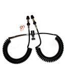Outdoor Guy 11.5 Ft Remote with Quick Disconnect & Slide Check Double Hose - Black - Buy Online on GoSupps.com