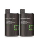 Every Man Jack 2-in-1 Thickening Shampoo + Conditioner - Coconut, Aloe, Tea Tree Oil - Twin Pack - Buy Online on GoSupps.com
