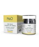 Nuorganic 24K Gold Instant Lift Face Cream with Plant Stem Cells & Vitamin C - Anti Aging Moisturizer - Vegan & Cruelty Free (1.7 fl Oz) - Buy Online on GoSupps.com
