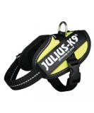 Julius K9 Velcro Power IDC Baby Harness 2/XS - Neon Yellow 33-45 cm | Ideal Dog Gear for Comfort & Safety - Buy Online on GoSupps.com