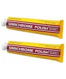 SIMICHROME Metal Polish Paste - 50g Tube (2 Pack) for Chrome Brass Stainless Steel & Silver - Premium Metal Polishing Solution - International Shipping Available - Buy Online on GoSupps.com