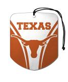 Texas Longhorns Car Air Freshener 2 Pack - NCAA Team Design | Officially Licensed | 3.5 x 3 | Team Color - Buy Online on GoSupps.com