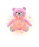 Chicco First Dreams Teddy Bear with Night Light Pink | Projects Stars Lighting Effects Relaxing Music Calming for Baby - Buy Online on GoSupps.com