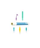 TalkTools Sensi Ocean Blue Sensory Integration Kit with 5 Oral Motor Tips and Pouch - Buy Online on GoSupps.com