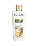 L'Oreal Paris Age Perfect Smoothing & Anti Fatigue Vitamin C Cleansing Milk 200 ml - Buy Online on GoSupps.com