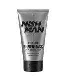 Nishman Skin Care Series Silver Peel Off Mask 150ml - Revitalize Your Skin - Buy Online on GoSupps.com