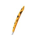 MR.GREEN Curve Handle Eyebrows Tweezers - Professional Stainless Steel Beauty Clip for Fine Hair Removal in Light Yellow - Buy Online on GoSupps.com