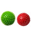 Therapists Choice Spiky Massage Balls - Hard & Soft Combo Set for Stress Relief & Reflexology - Buy Online on GoSupps.com