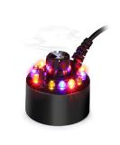 PAIDUOJI Color Changing LED Pond Fountain Fogger Humidifier - 12 LED Lights Atomizer with AC Adapter (Black) - International Shipping Available - Buy Online on GoSupps.com