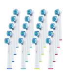 KAV PLUS 20 Pcs Electric Toothbrush Heads Replacement | Compatible with Braun Oral B Electric Toothbrush | 20 Count - Buy Online on GoSupps.com