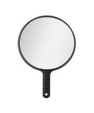 Round Salon Mirror with Non-Slip Handle | Professional Hairdresser Tool | International Shipping - Buy Online on GoSupps.com