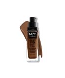 NYX Can't Stop Won't Stop Full Coverage Foundation in Shade Mocha - Long Lasting Waterproof Vegan Formula - Matte Finish - Buy Online on GoSupps.com