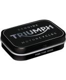 Buy Nostalgic-Art Retro Pill Box - Triumph Logo | Vintage Biker Gift | 4x6 cm with Peppermint Dragees - Buy Online on GoSupps.com