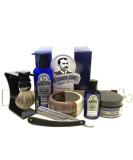 Colonel Conk Model 2316 Straight Razor Set with Santa Fe Bowl - Premium Shaving Kit for Men | International Shipping Available - Buy Online on GoSupps.com