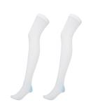 Buy Venous Compression Stockings - Soft Varicose Veins Socks for Pain Relief & Prevention (XL Pure White) - Buy Online on GoSupps.com