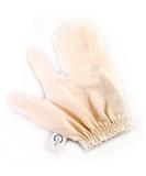 Natura Zen Raw Silk Garshana Gloves - Exfoliating Massage Gloves for Smooth Skin - Buy Online on GoSupps.com
