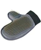 Pet Grooming Glove Dog Grooming Brush Glove Bathing Washing Hair Remover Brush Deshedding Brush Glove Pet Hair Remover Mitt Five Finger Gloves Perfect for Pet Dog & Cat - Buy Online on GoSupps.com