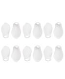 Pinky Toe Splint Protector Gel - 6 Pairs Little Toe Separator for Tailors Bunion, Blister Shield Spacer Cover - Pinky Hammer White - Buy Online on GoSupps.com