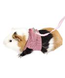 YJZQ Guinea Pigs Safety Harness Adjustable Stripe Pet Harness Vest Lead Rope for Rats Iguana Hamster Ferrets Small Animal Pet Training or Walking red - Buy Online on GoSupps.com