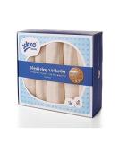 Buy XKKo Organic Cotton Muslin Nappies - Set of 5 (70x70 cm) | Soft Natural & Eco-Friendly - Buy Online on GoSupps.com