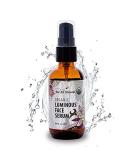 Organic Luminous Face Serum - USDA Certified Youthful & Nourished Skin - 2 oz Glass Bottle - International Shipping Available - Buy Online on GoSupps.com