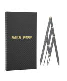 Golden Ratio Caliper Eyebrow Ruler - Stainless Steel Sliding Makeup Tool for Perfect Eyebrow Shaping (Black) | International Shipping - Buy Online on GoSupps.com