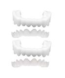 Buy Cucufa Instant Veneers - Cosmetic Teeth Covers for Perfect Smile | 2 Pairs of Upper & Lower Temporary Teeth - Buy Online on GoSupps.com