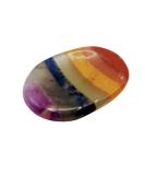 7 Chakra Worry Stones - Premium Quality Healing Crystals and Gemstones for Anxiety Relief Meditation Reiki Balancing | Natural Crystal Palm Stone Set for Spiritual Wellness & Energy Healing