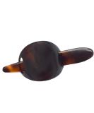 Parcelona French Classic Brown Shell Hair Bun Holder Cover Barrette Clip - Buy Online on GoSupps.com