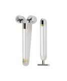 CHADO Duo Electric Facial Massage - 3D Roller & T Bar for Rejuvenating Lymphatic Drainage Anti-Puffiness & Skin Tightening | Home Spa Skin Care Tool - International Shipping Available - Buy Online on GoSupps.com
