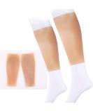 Realistic Siline Calf Pads - Leg Enhancer for Thin Legs - 1 Pair Arm & Leg Scar Sleeves (Large) | International Shipping - Buy Online on GoSupps.com