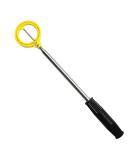 PINMEI Golf Ball Retriever Tool - Automatic Extendable Stainless Steel for Water Hazards - White/Yellow - Perfect Gift for Golfers - Buy Online on GoSupps.com