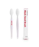JAYU PET Black Seed Brush - Cat Acne Chin Treatment Cat Acne Brush Silicone Brush for Cats Chin Acne & Blackhead Exfoliation Double-sided Cat Grooming Brush (1PCS) - Buy Online on GoSupps.com