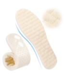 Kalevel Winter Wool Boot Inserts | Thick Fleece Insoles for Men & Women | Warm Replacement Shoe Liners | Size 9.5-11 (44-45 - Buy Online on GoSupps.com