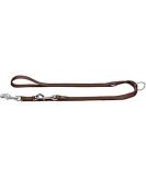 Hunter 64958 Extra Long Adjustable Dog Leash - Durable Nylon 2 x 300 cm Easy Care Brown - Ideal for Large Dogs International Shipping Available - Buy Online on GoSupps.com