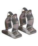 Stainless Steel Boat Hook Spring Clip Holder Bracket - Marine Spring Clip 9824S - 1 to 1-3/4 ID - Buy Online on GoSupps.com