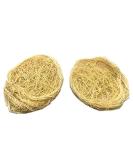 Buy Africa Local Sponge (Kankan Ibile) | Organic Exfoliating Bath & Shower Sponge Set - 2pcs for Glowing Skin - Buy Online on GoSupps.com