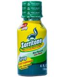 Zorritone Cough Syrup | Mint Flavored Cough Suppressant Syrup with Vitamin A Vitamin D3 and Eucalyptus for Fast Acting Cold and Flu Cough Relief Dosage Cup Included 4 Fluid Ounces - Buy Online on GoSupps.com