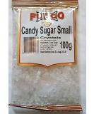FUDCO Candy Sugar Small Crystals 100g - Pure Cane Sugar for Sweet Delights - Buy Online on GoSupps.com