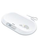 Beurer BY 90 Baby Scales - Digital Baby Weight Scale with Free App 20 kg Capacity & Integrated Measuring Tape for Parents - Buy Online on GoSupps.com