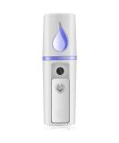 Nano Facial Mister Portable Mist Sprayer with Mirror | USB Rechargeable | White - Buy Online on GoSupps.com