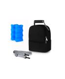 Buy AIFUSI Double-Like Breast Milk Cooling Bag - Waterproof Freshness Backpack for Baby Bottles (Black) - Ideal for International Shipping - Buy Online on GoSupps.com