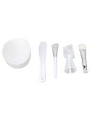 Diy Facial Mask Tool Set - Silicone Brush Mixing Bowl & Spatula - Skin Care Essentials - Buy Online on GoSupps.com