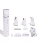 4 in 1 Electric Pet Hair Clipper - Rechargeable Trimmer with 4 Blades & Nail Sharpener | International Shipping Available - Buy Online on GoSupps.com
