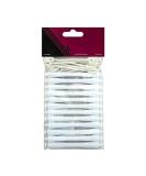GLAMSA 12 Perming Rods - Curling DIY Tool for Heatless Hair Styling (White 6MM) - Buy Online on GoSupps.com