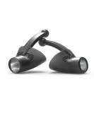 Flare Calmer Pro Mini: Ear Plugs Alternative for Noise Reduction - Soft Reusable Silicone with Aluminum Core - Premium Black Ice - Buy Online on GoSupps.com