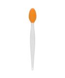 Silicone Nose & Lip Exfoliating Brush for Deep Cleaning and Blackhead Removal - Orange - Buy Online on GoSupps.com