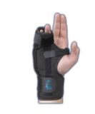 Medium-Right Black Boxer Splint - Stabilize and Protect Hand Injuries - Buy Online on GoSupps.com