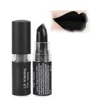 Black Matte Lipstick - Long-Lasting Highly Pigmented Retro Lip Gloss for Parties & Halloween Makeup - Buy Online on GoSupps.com
